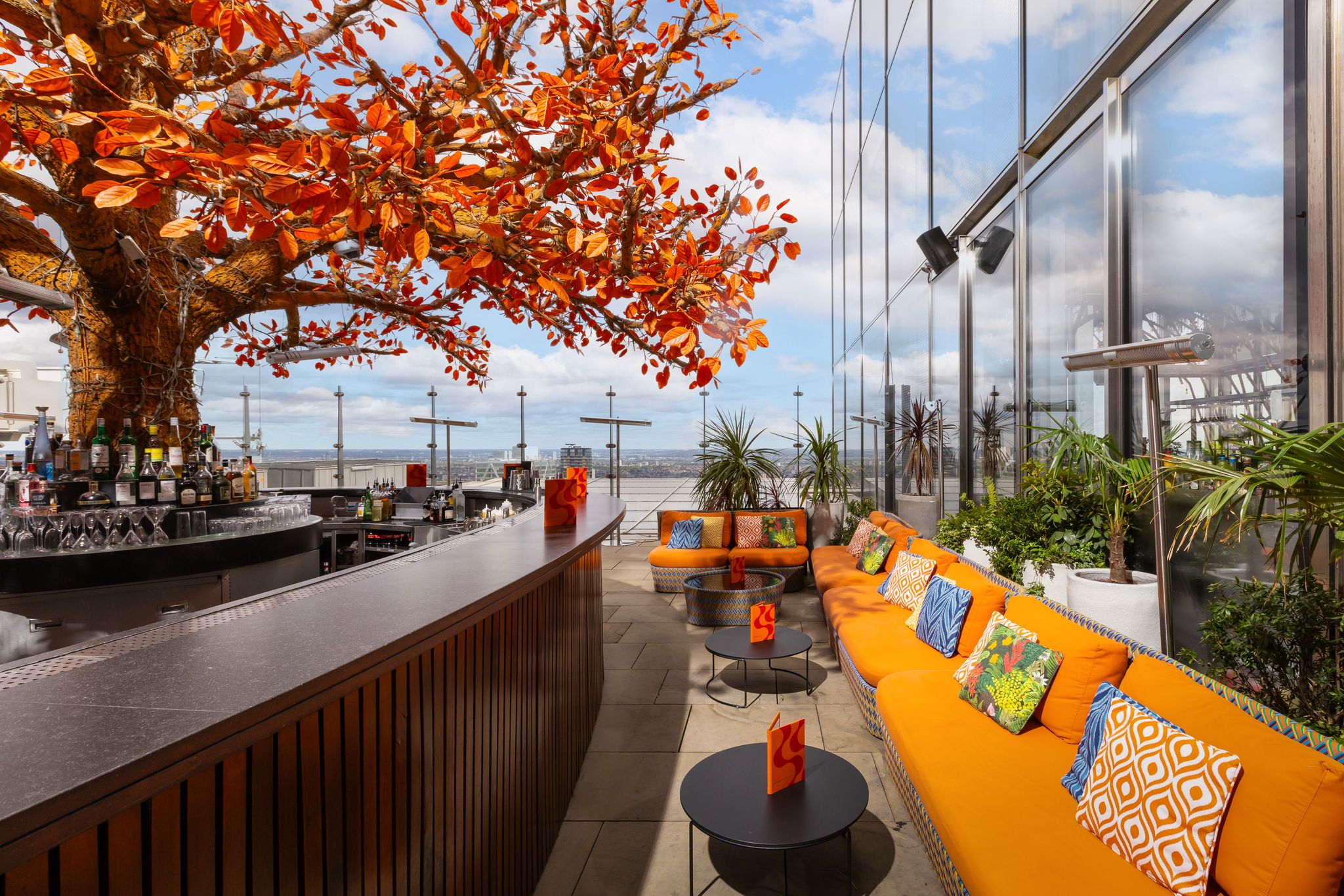 SUSHISAMBA Heron Tower Tree Terrace bar