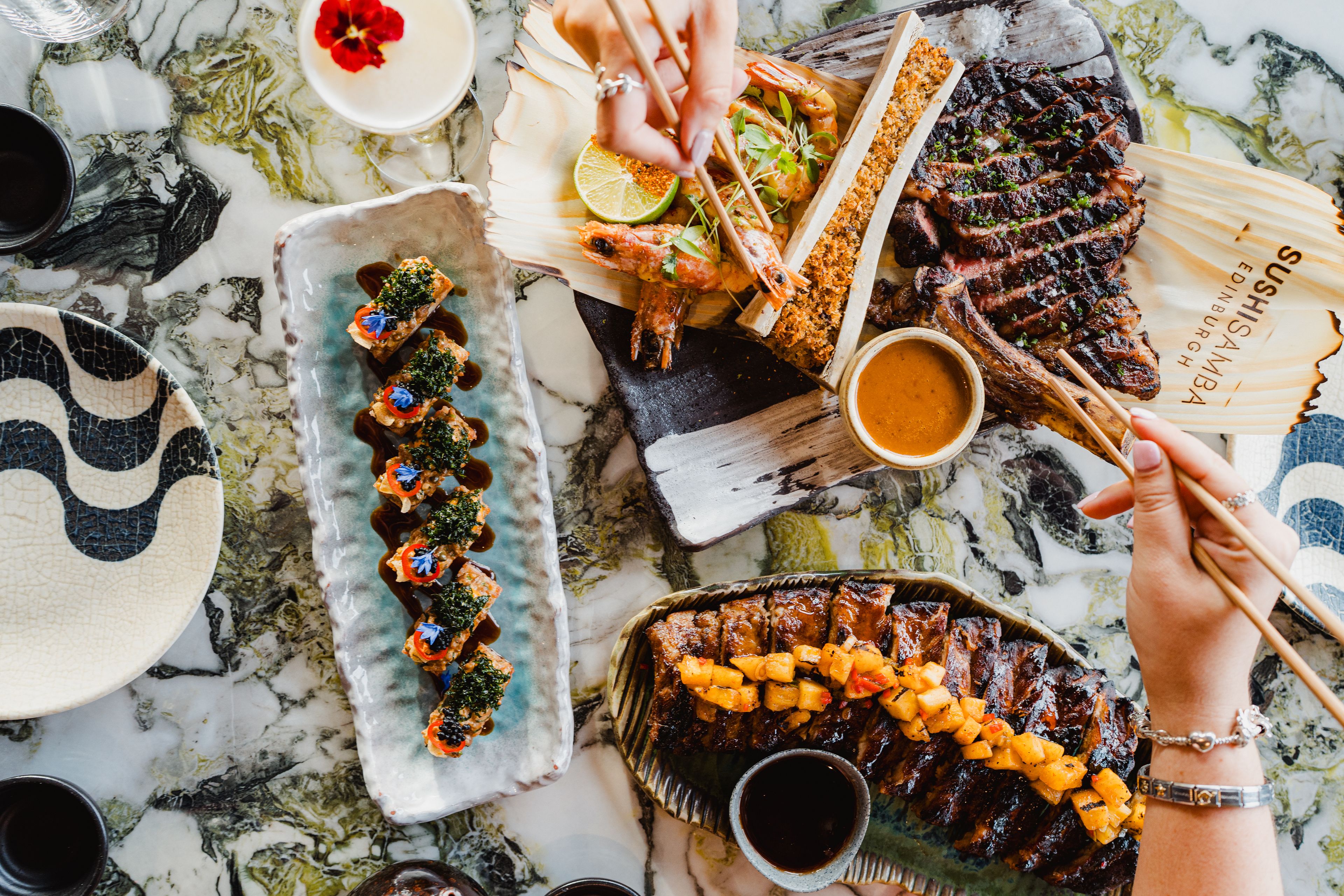 SUSHISAMBA Edinburgh - Chopsticks