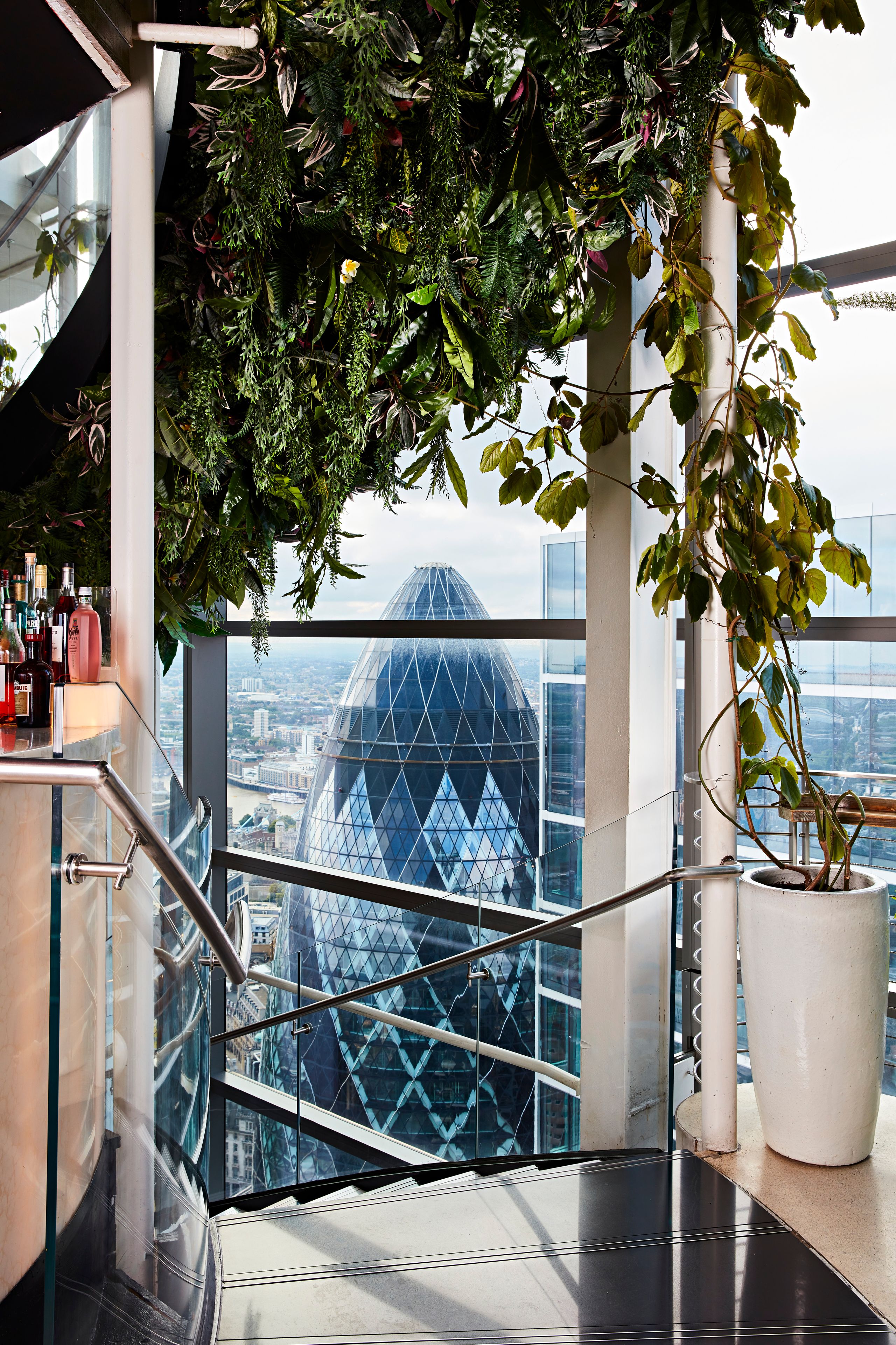 sushisamba heron tower view