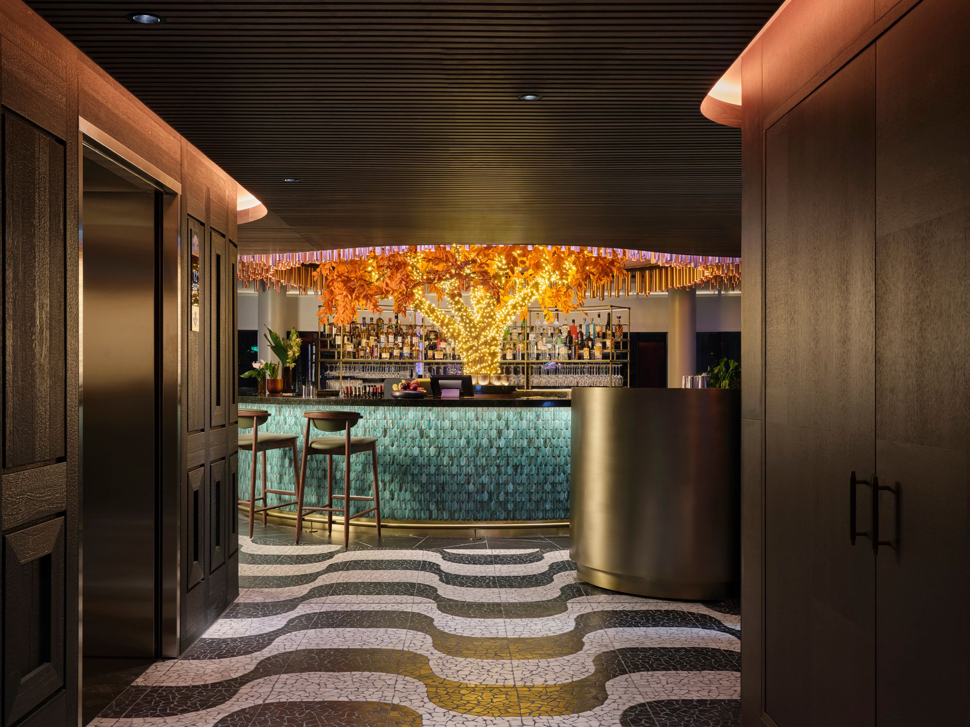 SUSHISAMBA Edinburgh tree bar